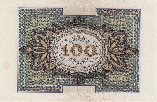 100 Mark 1920 ro.67b VH